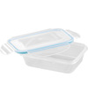 Dóza MagicHome Lunchbox set YH375 obdĺžniková sada 3ks 400ml