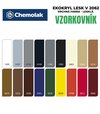 Ekokryl Lesk V2062 0100 biela - vrchná akrylátová farba na drevo a kov 0,6l