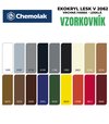 Ekokryl Lesk V2062 0107 šedá svetlá - vrchná akrylátová farba na drevo a kov 0,6l