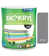 Ekokryl Lesk V2062 0110 šedá tmavá - vrchná akrylátová farba na drevo a kov 0,6l