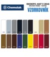 Ekokryl Mat V2045 0812 jasná červená - vrchná akrylátová farba na drevo a kov 0,6l