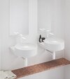 EL 014.10WV Umývadlová stojacia batéria 220 mm bez odtokovej armatúry, White Velvet