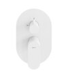 EL 065.10WV.O2.RB07E Podomietková batéria 2-cestná pre R-box, White Velvet