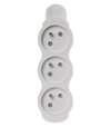 Emos 3-zásuvka samostatná 250V/16A, 3x 2P + PE IP20