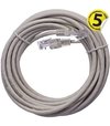 Emos Dátový kábel UTP CAT5E PVC 5m