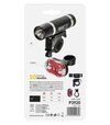 Emos P3920 Cyklosvietidlo 1W LED Predné + 3x červené LED 5 mm zadné