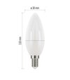 Emos Žiarovka LED Classic Candle 8W E14, neutrálna biela