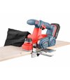 Extol AKU Share20V Hoblík 1x 2Ah Li-on 2,4A nabíjačka nôž 60mm záber 0-1,25mm