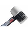 Extol Premium Kladivo gumené biele sklolaminátová násada, pr. 70mm, 680g, 8811114