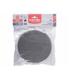 Extol Premium Kotúč leštiaci penový, T10, čierny, 200x30mm, suchý zip 180mm, 8804511