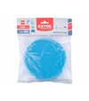 Extol Premium Kotúč leštiaci penový, T60, modrý, 200x30mm, suchý zip 180mm, 8804516