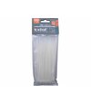 Extol Premium Pásky sťahovacie biele 2.5x150mm 100ks priemer 35mm