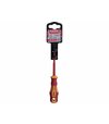 Extol Premium Skrutkovač elektrikársky plochý 1000V, VDE, 2,5 x 80mm, CrV, 53073