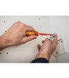 Extol Premium Skrutkovače elektrikárske 1000V, 7-dielna sada, (-) 2,5-4-5,5mm, PH0-1-2, skúšačka