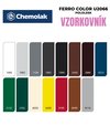 Ferro Color U2066 1000 biela Pololesk - základná a vrchná farba na kov 2,5l