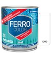 Ferro Color U2066 Mat 1000 biela - základná a vrchná farba na kov 0,3l