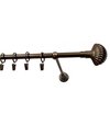 Garniža čierna 300cm