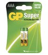 GP 25A AAAA LR61 Alkalická špeciálna batéria 1,5V 2ks