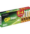 GP Super Batéria alkalická AAA 8+4ks
