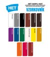 Het Akryl mat 0820 3kg červená