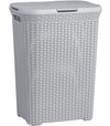 Kôš Curver® NATURAL STYLE 60l sivý 44x34x61cm na bielizeň prádlo