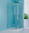 Kút sprchový kora Lite R550 80x80x185cm chróm Alu sklo číre 4mm