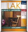 Lak C1175 0010 - Nitrocelulózový základný brúsiteľný polomatný vyplňovací transparentný lak na drevo 0,75l