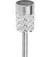 Lampa Strend Pro Sabik, 375 mm, solárna, 1xLED, AAA, Sellbox 24ks