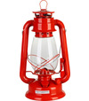 Lampáš 300mm petrolej červený