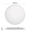 LED prisadené svietidlo, kruhové 36W, so zmenou CCT