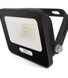 LED reflektor GLARO 10W, čierny, IP65, 1000 lm, neutrálna biela