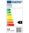 LED žiarovka CLR/26W/E27/SMD 6000K-ZLS505
