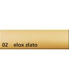Lišta ukončovacia L 8 Al-elox zlatá 2.5m