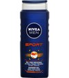 Nivea Men Sprchovací gél pánsky 3v1  Sport 500ml