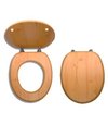 Novaservis WC Sedátko dyhované drevo - borovica, šírka 375mm, hĺbka 440mm