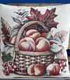 Obliečka na vankúš gobelínová, Jesenná úroda, 42x42cm