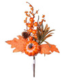 Ozdoba zapichovacia 27cm oranžová