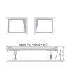 Panel Gigant Pro 120x90 set P