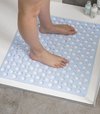 Podložka Massage protišmyková do sprchy gumená modrá 53x53cm