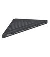 Polička Slim C, satin/chróm