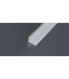 Profil ukončovací kútový samolepiaci hliník elox šampanský matný 20x15mm 0.22mm 270cm