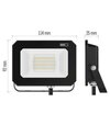 Reflektor Led Simpo čierna 20W 2000lm s pohyblivým čidlom neutrálna biela