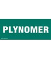 Samolepka Plynomer 210x87mm