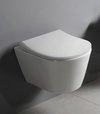 SAPHO Avva WC závesné s bidetovou sprškou, rimless, 35,5x53cm