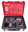 Set Worcraft XCUBE006 ShareSYS Toolbox, uťahovák 850 Nm, 2x 4.0 Ah akumulátor, 1x nabíjačka