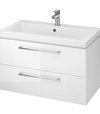 Skrinka Lara + umývadlo Como 80cm biela S801-149-DSM
