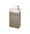 Skrinka + umývadlo Crea 40 oak S924-013 + K114-004