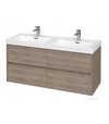 Skrinka + umývadlo Crea - set B286 S801-325 oak