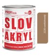 Slovakryl Profi Lesk svetlo hnedý 2220/RAL8003 0.75kg