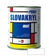 Slovakryl Profi Mat 0100 biely - univerzálna vodouriediteľná farba, 0,75kg